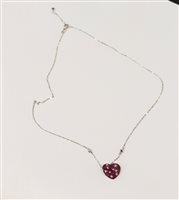 Collier Comete Femme in Or blanc GLB895 - GLB895